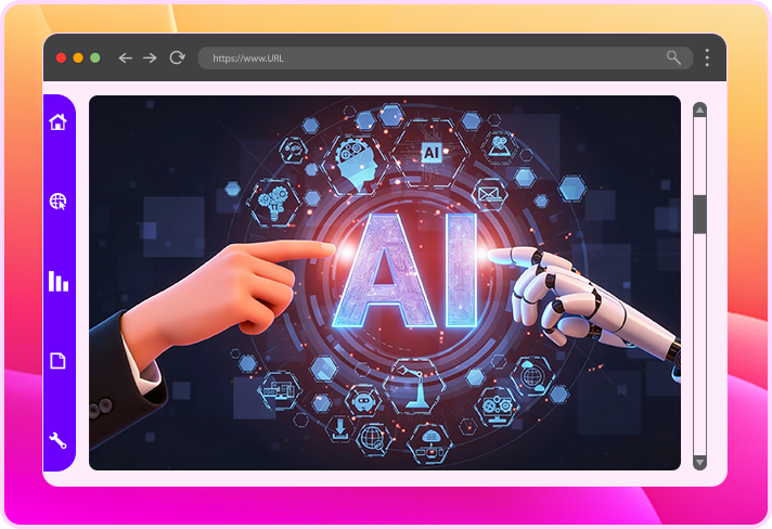 AI-generated page style example 1