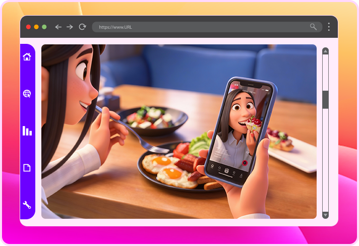 AI-generated page style example 5